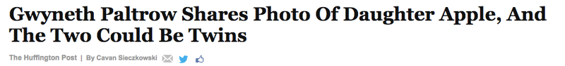 Illustration for article titled Tabloids Constantly Shocked That Kids Look Like Their Famous Parents